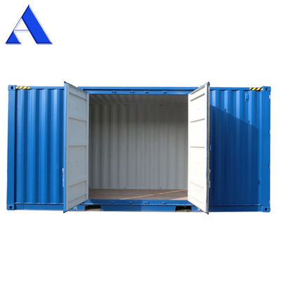 Container de embarque de 20 pés de altura com porta lateral aberta Dimensões externas 6.058 x 2.438 x 2.896 M