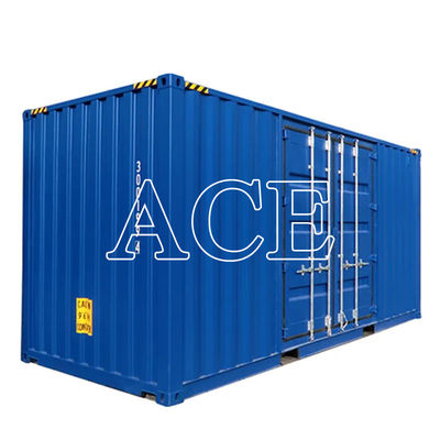 Container de embarque de 20 pés de altura com porta lateral aberta Dimensões externas 6.058 x 2.438 x 2.896 M