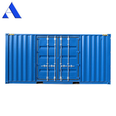 Container de embarque de 20 pés de altura com porta lateral aberta Dimensões externas 6.058 x 2.438 x 2.896 M