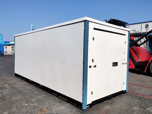 Galvanizado 3m 4m 6m 20ft Flat Pack Mobile Storage Portátil Plegavel Self Storage Container para eficiência de espaço
