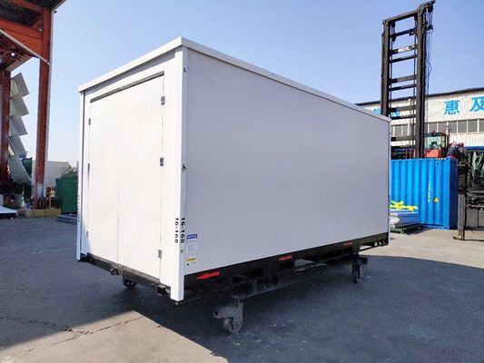 Galvanizado 3m 4m 6m 20ft Flat Pack Mobile Storage Portátil Plegavel Self Storage Container para eficiência de espaço