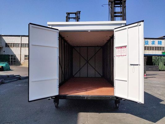 Solução de armazenamento de oficina 16ft Self Storage dobrável portavel Sandwich Panel Container