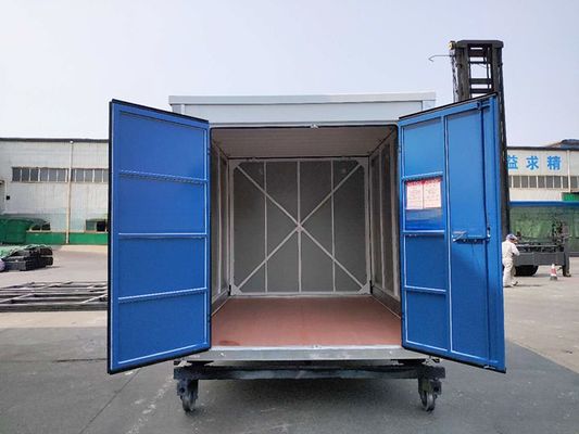 Solução de armazenamento de oficina 16ft Self Storage dobrável portavel Sandwich Panel Container
