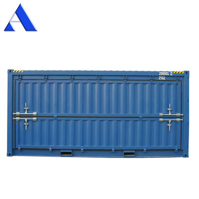 20ft porta lateral de aço recipiente seco ABS ventilação coberta Swing duplo cubos altos de transporte de contêineres com abertura de 20 pés