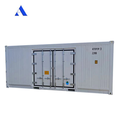 Carrier Cooler 20ft Reefer Container com porta lateral de alumínio fundo Thermo King congelador refrigerado