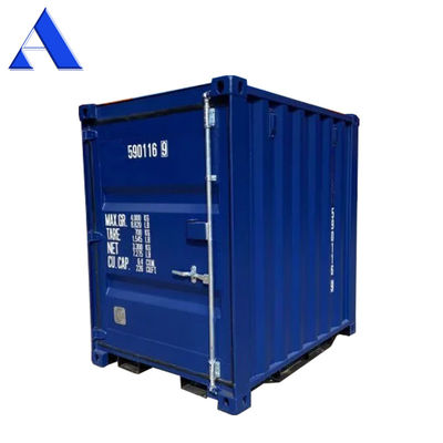 Container de armazenamento de carga seca de 5 pés Mini portavel Container de transporte marítimo de 5 pés de comprimento Material de aço certificado CSC