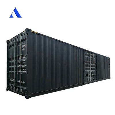 Container de embarque seco de 40 pés com abertura de uma porta lateral de 40 pés, com material de aço HC ou GP de 40 pés, certificado CSC com dimensões internas