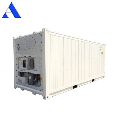 Dimensões internas l x W x H mm 5456 x 2290 x 2276 mm 6m Longoura 28cbm 20ft Refrigerado Reefer Container Armazenamento de sala fria