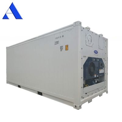 Dimensões internas l x W x H mm 5456 x 2290 x 2276 mm 6m Longoura 28cbm 20ft Refrigerado Reefer Container Armazenamento de sala fria