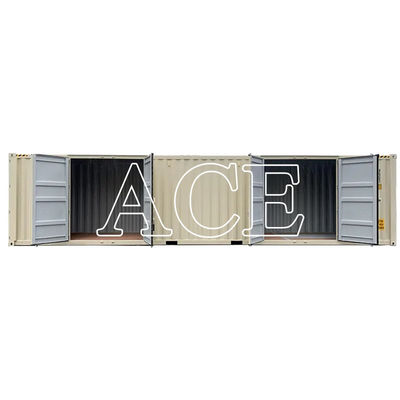 67.7cbm Capacidade 40ft Cubo alto Container de transporte de lado aberto com 4 portas laterais 12192 x 2438 x 2896 mm Dimensões externas