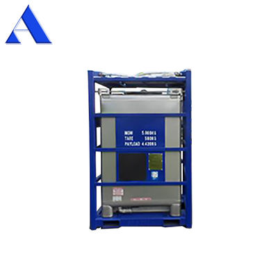 Container de tanque IBC de aço offshore 550GAL DNV 2.7-1 padrão personalizado com estrutura de elevação certificada pelo CSC e BV