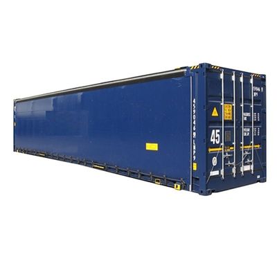 Container de transporte seco certificado CSC com dimensões internas de 13556 x 2420 x 2474 mm