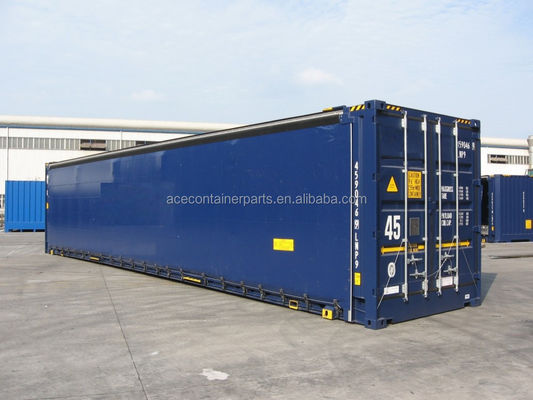 Container de transporte seco certificado CSC com dimensões internas de 13556 x 2420 x 2474 mm