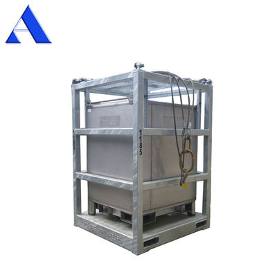 2000L DNV 2.7-1 Standard Offshore Steel IBC Container Tank Condition e CSC Certified para aplicações offshore