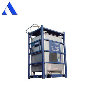 2000L DNV 2.7-1 Standard Offshore Steel IBC Container Tank Condition e CSC Certified para aplicações offshore