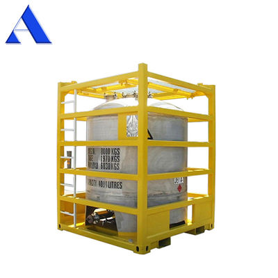 2900L-5000L Capacidade Container de Tanque Vertical Offshore com Quadro de Elevação