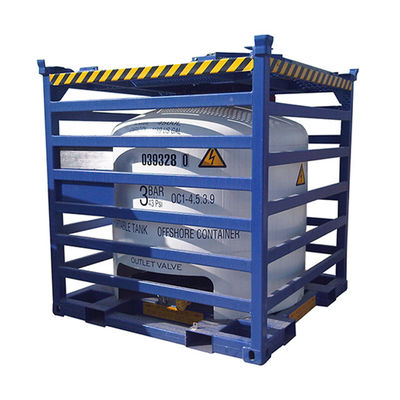 2900L-5000L Capacidade Container de Tanque Vertical Offshore com Quadro de Elevação