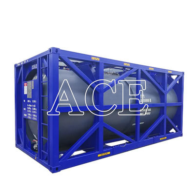 16000L DNV 2.7-1 Padrão 20ft Frame UN T11 Tote de aço inoxidável Container de tanque offshore para transporte internacional