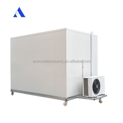 2.8x2x2.2m Mini portable Cold Storage Room com Alumínio T-Bar piso e MGSS parede exterior
