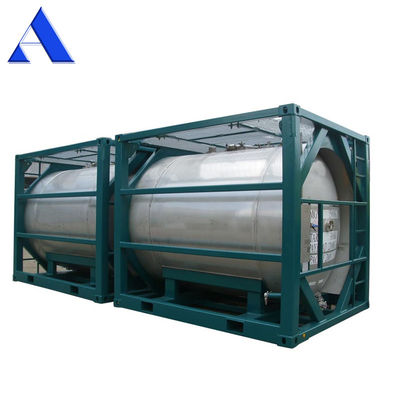 16000L DNV 2.7-1 Padrão 20ft Frame UN T11 Tote de aço inoxidável Container de tanque offshore para transporte internacional
