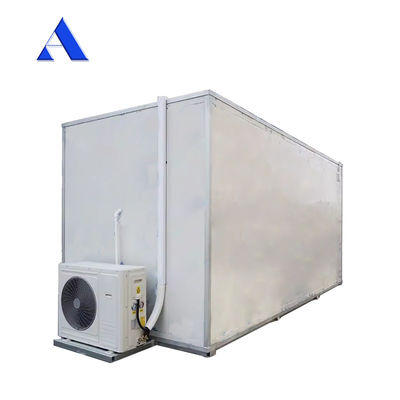 2.8x2x2.2m Mini portable Cold Storage Room com Alumínio T-Bar piso e MGSS parede exterior