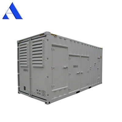 20ft 40ft Container Genset isolado Obturador Redução de ruído ventilado Certificado pelo CSC Ideal para carregamento e transporte