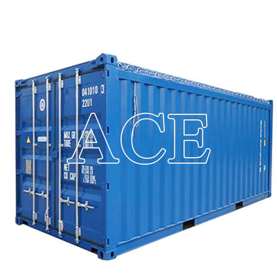 Container de transporte de 20 pés com material de aço e dimensões internas de 5898x2352x2393 mm