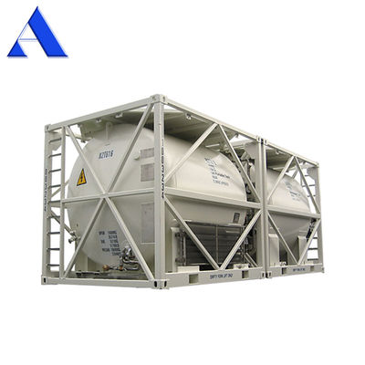 16000L DNV 2.7-1 Padrão 20ft Frame UN T11 Tote de aço inoxidável Container de tanque offshore para transporte internacional