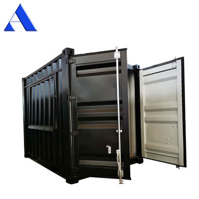 Quiosque 10ft Container de Envio Loja de Café Bar Móvel feito sob medida Loja de Café com piso de compensado