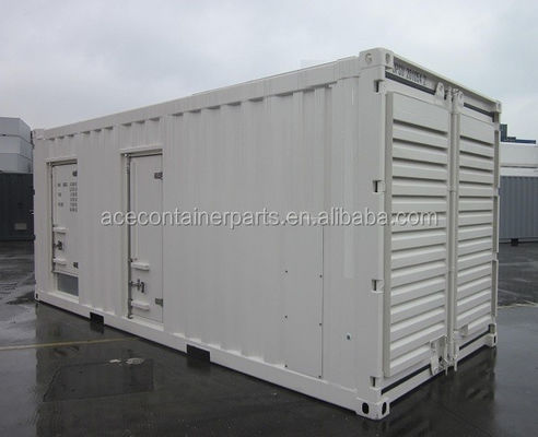 20ft 40ft Container Genset isolado Obturador Redução de ruído ventilado Certificado pelo CSC Ideal para carregamento e transporte