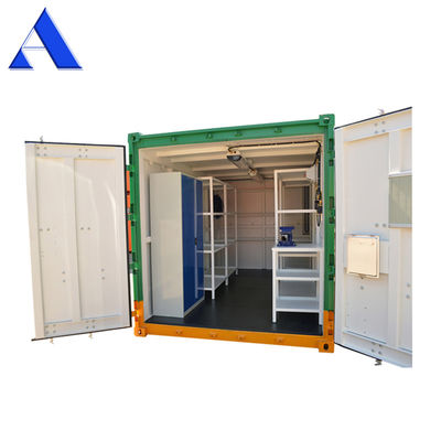 30.90CBM Capacidade A60 Standard Offshore Container Workshop com DNV 2.7-1 Standard e porte de abertura Tamanho de 2.218 x 2.223 M