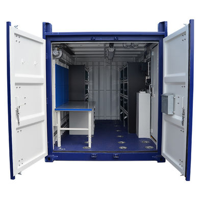 30.90CBM Capacidade A60 Standard Offshore Container Workshop com DNV 2.7-1 Standard e porte de abertura Tamanho de 2.218 x 2.223 M
