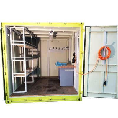 30.90CBM Capacidade A60 Standard Offshore Container Workshop com DNV 2.7-1 Standard e porte de abertura Tamanho de 2.218 x 2.223 M