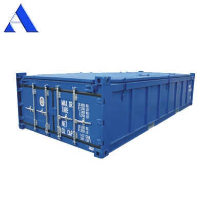Container de 20 pés de meia altura com cobertura de telhado de lonas BV Certificado Solução de armazenamento de minério a granel de alta capacidade