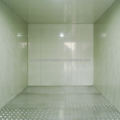 20ft Reefer Container Sala de armazenamento frio com Alumínio T-Bar piso e R134a/R404A refrigerante
