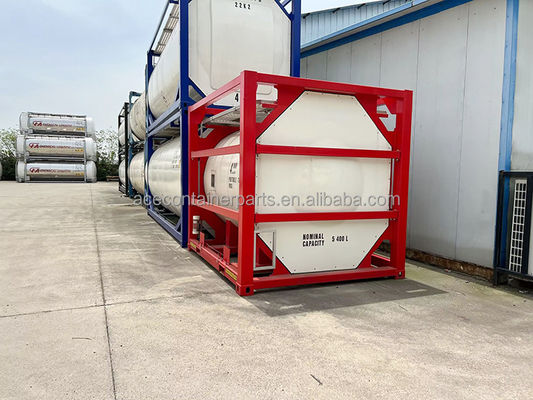 10ft DNV 2.7-1 Container de quadro padrão Tanque offshore certificado Dimensões internas l x W x H mm 7,6 a 8,2 cbm