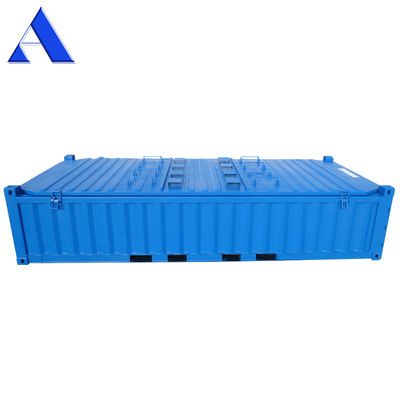 Idade 20ft 20 Open Top Half Height Hard Shipping Container com piso de madeira ou aço Container certificado CSC seco
