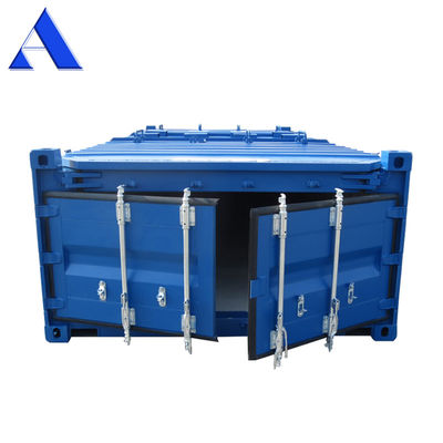 Idade 20ft 20 Open Top Half Height Hard Shipping Container com piso de madeira ou aço Container certificado CSC seco