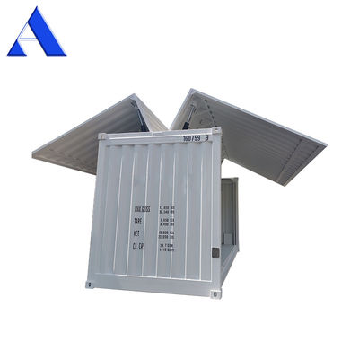 SPA-H Corten-A 20ft Electric Hydraulic Wing Flying Opening Dry Shipping Container Porta lateral com design aberto lateral