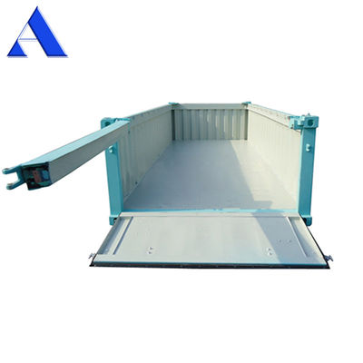 Idade 20ft 20 Open Top Half Height Hard Shipping Container com piso de madeira ou aço Container certificado CSC seco