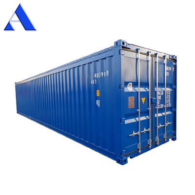 Containers de embarque de 40 pés com cobertura de telhado de lona de PVC de tipo macio em excelente estado