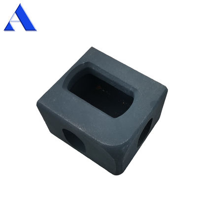 ISO 1161 Padrão SCW480 Container de transporte de aço Corner Castings Fitting Block 11kgs/piece with Raw or Shop Primer