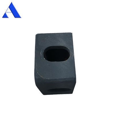ISO 1161 Padrão SCW480 Container de transporte de aço Corner Castings Fitting Block 11kgs/piece with Raw or Shop Primer