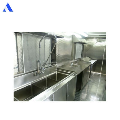 20ft Container de transporte móvel cozinha comercial com estilo de design moderno e customização Corten-A