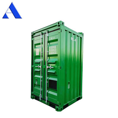 DNV 2.7-1 Container seco offshore padrão de 6 pés com aço no convés médio e material de corten Corten opcional