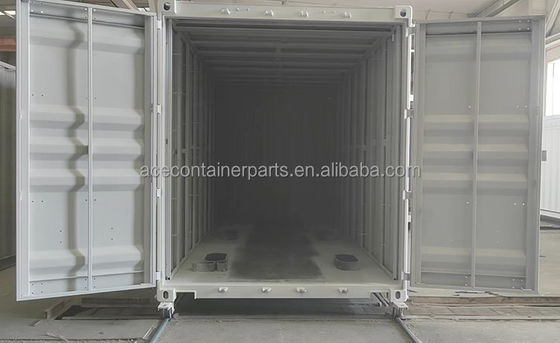 Dimensões externas de 6058 x 2438 x 2591/2896mm Contêiner padrão ISO de 20 pés para sistema de armazenamento de bateria de energia solar