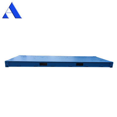 20ft Heavy-Duty Steel Floor Container de transporte 6058 x 2438 x 323.8mm Dimensões internas 20 pés plataforma de contêiner seco