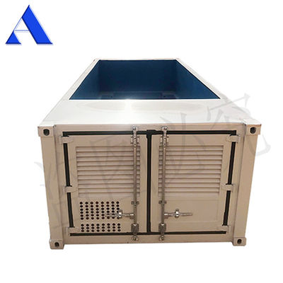 Piscina exterior de 20ft 30ft 40ft Container de transporte com filtragem incluída e cor personalizada