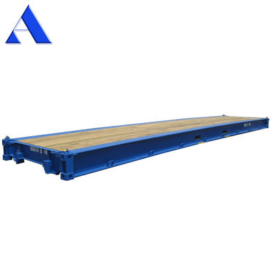 Plataforma de contêineres de aço seco certificada CSC de 12 metros 40 pés com dimensões internas de 12192 x 2438 x 482 mm
