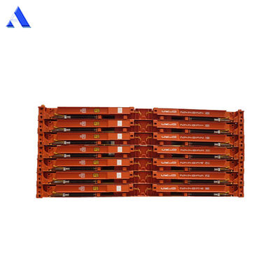 20ft 20ft 20 Flat Rack Flatrack Container Ocean Shipping Containers Tare Peso 2750KGS Piso 28mm Piso de madeira compensada